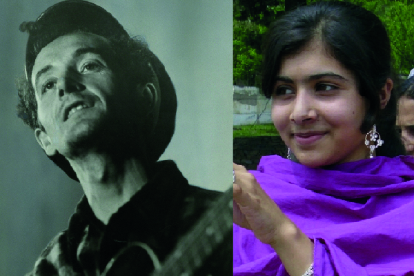 Partners Across Time: Woody Guthrie and Malala Yousufzai